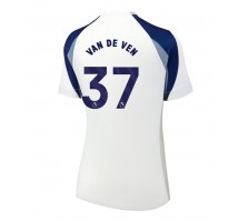 Tottenham Hotspur Micky van de Ven #37 Koszulka Podstawowa damskie 2025-26 Krótki Rękaw